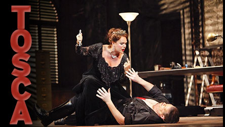 Jill Gardner in TOSCA with Eugene Opera
